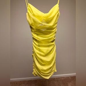 Oh Polly Mesh Mini Dress